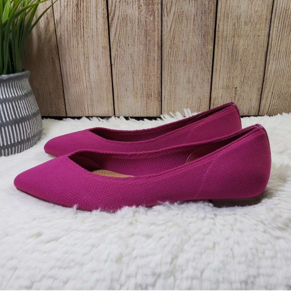 CORSO COMO Women's 5M Pink Solid Flats EUC